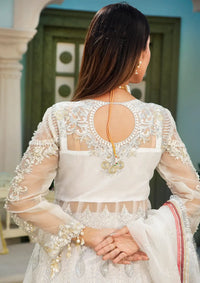Areesha Luxury Festive'23 Vol-17 D-02 SNOW WHITE