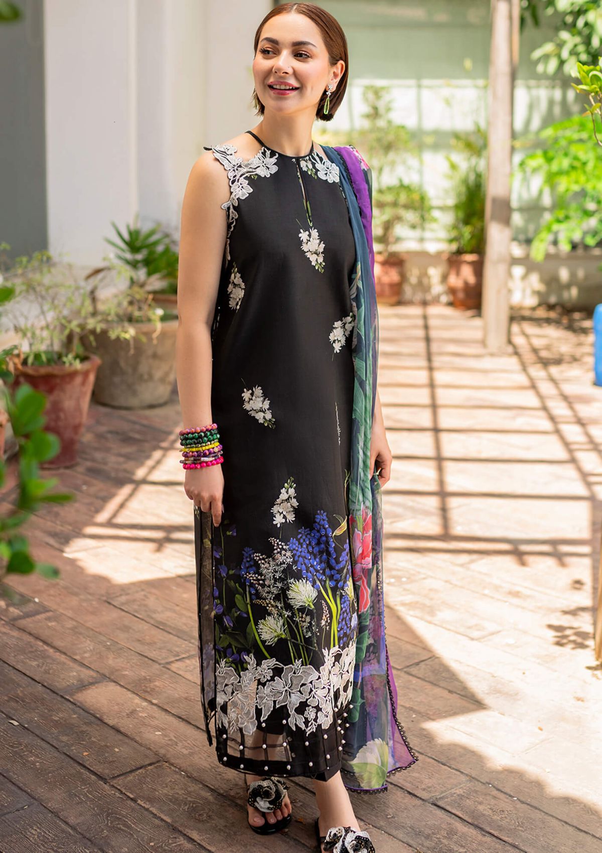 Asifa & Nabeel Meraki Summer Vol-2'24 MK-14 Surma - Mohsin Saeed Fabrics