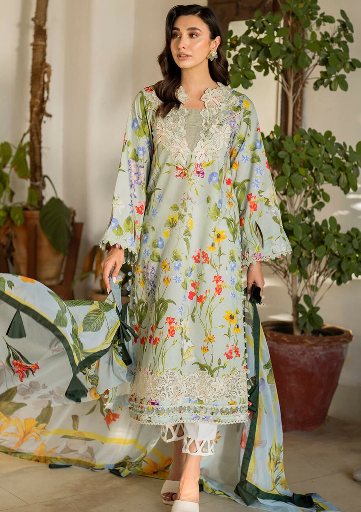 Asifa & Nabeel Meraki Summer Vol-2'24 MK-04 Suroor - Mohsin Saeed Fabrics