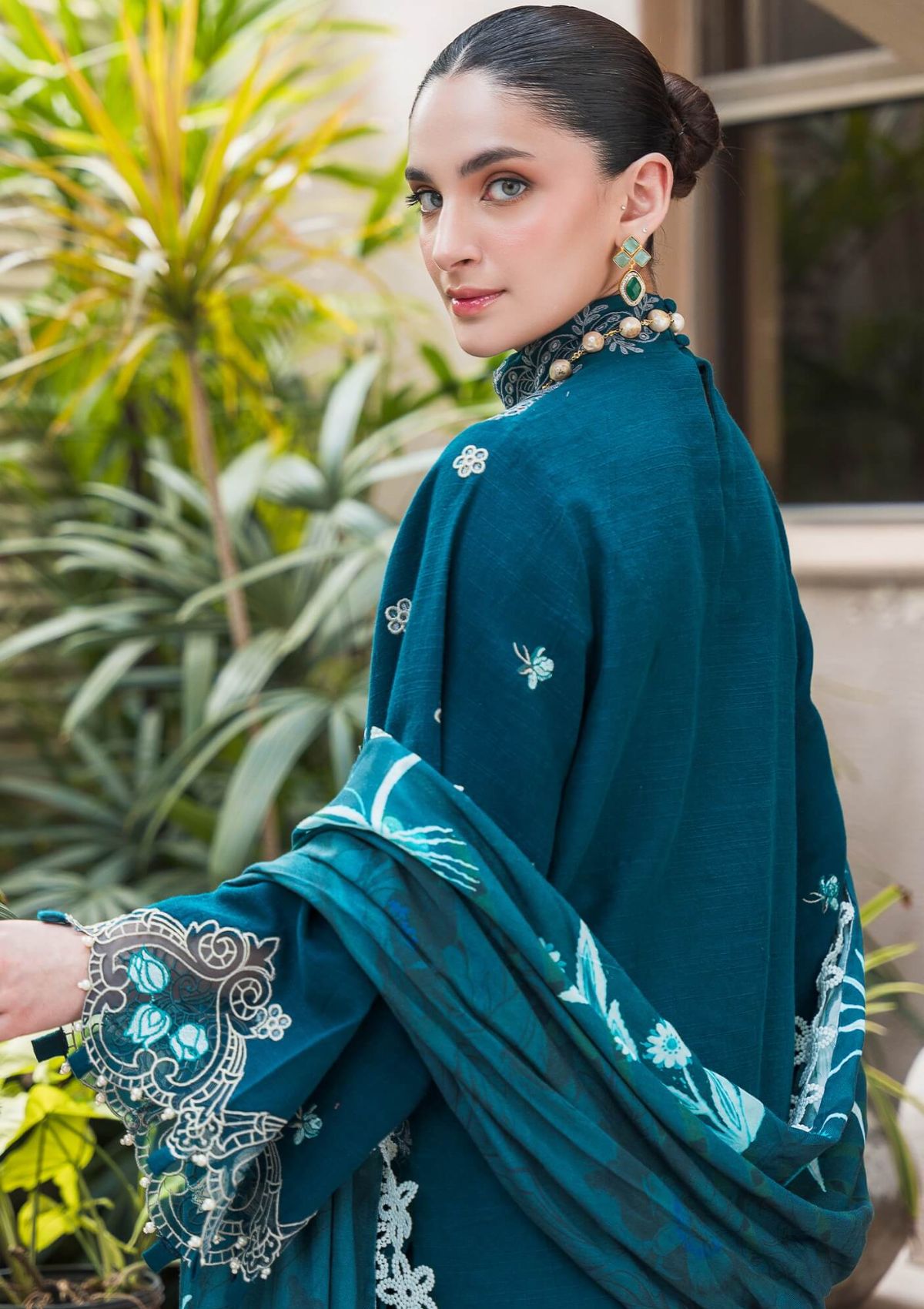 Asifa & Nabeel Luxury Winter’24 WL-07 TEAL