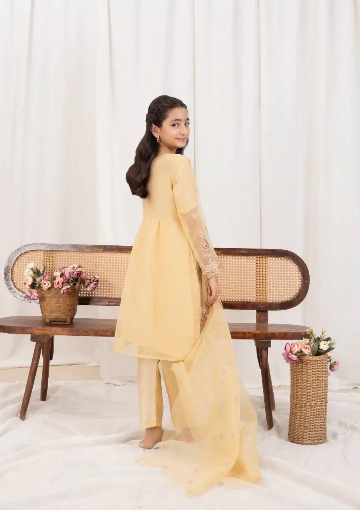 Kids Festive By Khayat - Flax