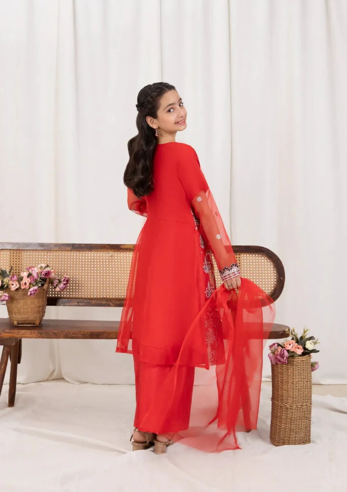 Kids Festive By Khayat - Red