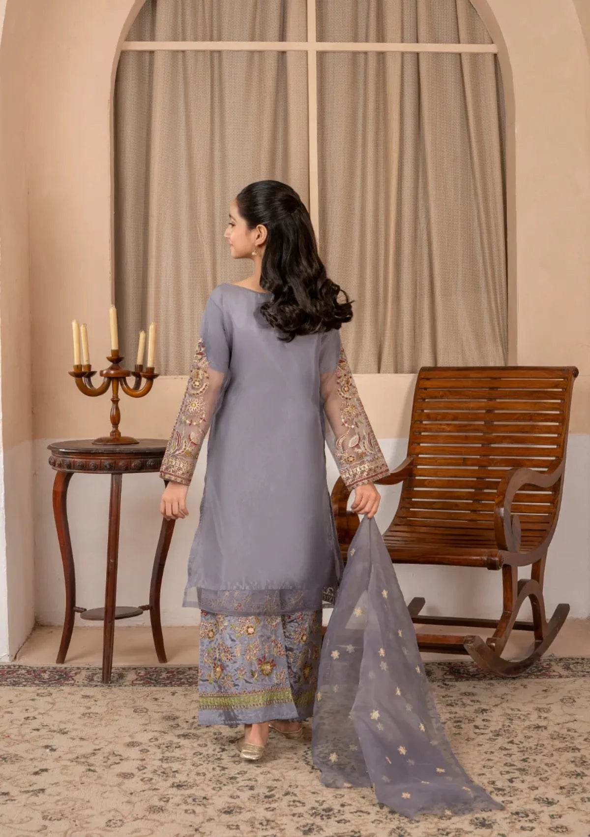 Kids Festive By Khayat  - Timberwolf