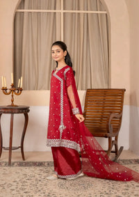 Kids Festive By Khayat - Maroon Angrakha