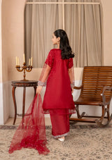 Kids Festive By Khayat - Maroon Angrakha