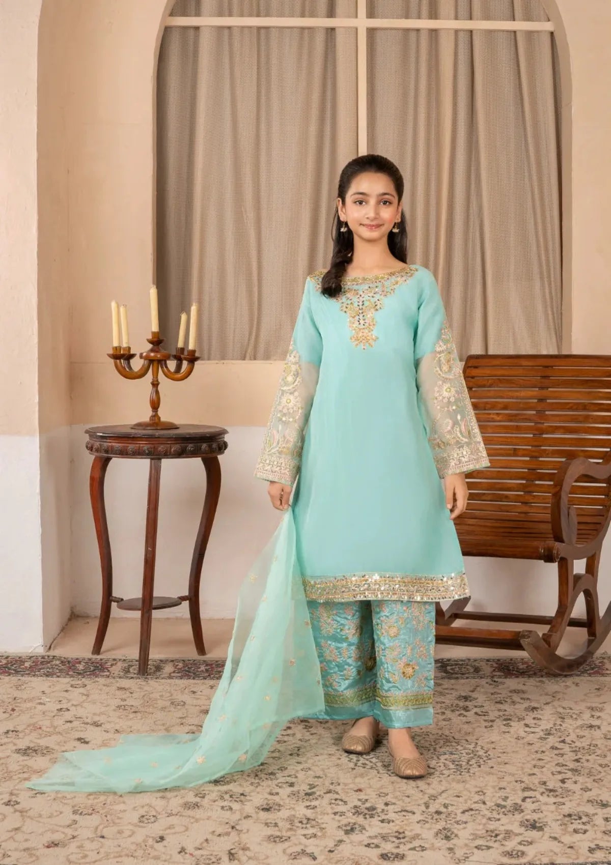 Kids Festive By Khayat - Aquamarine