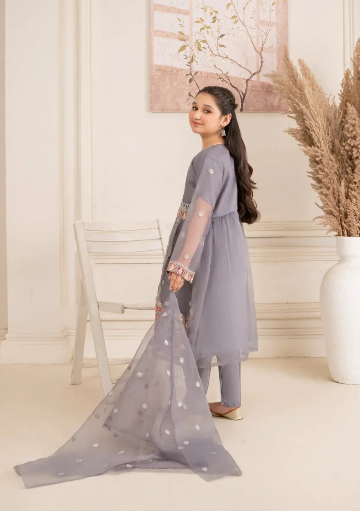 Kids Festive By Khayat - Greyish