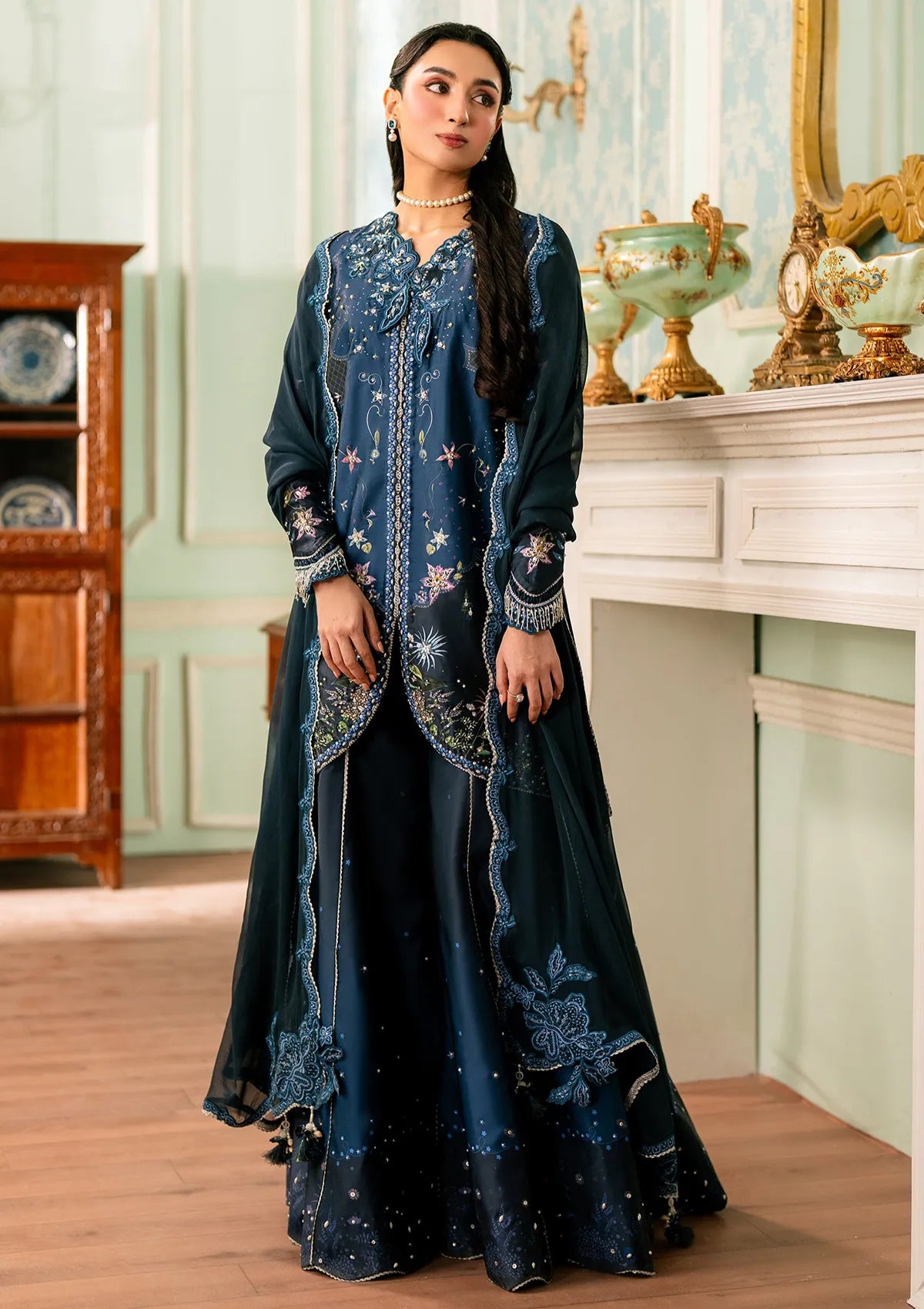 Qalamkar Luxe Silk'26 QSL-06 NERINA