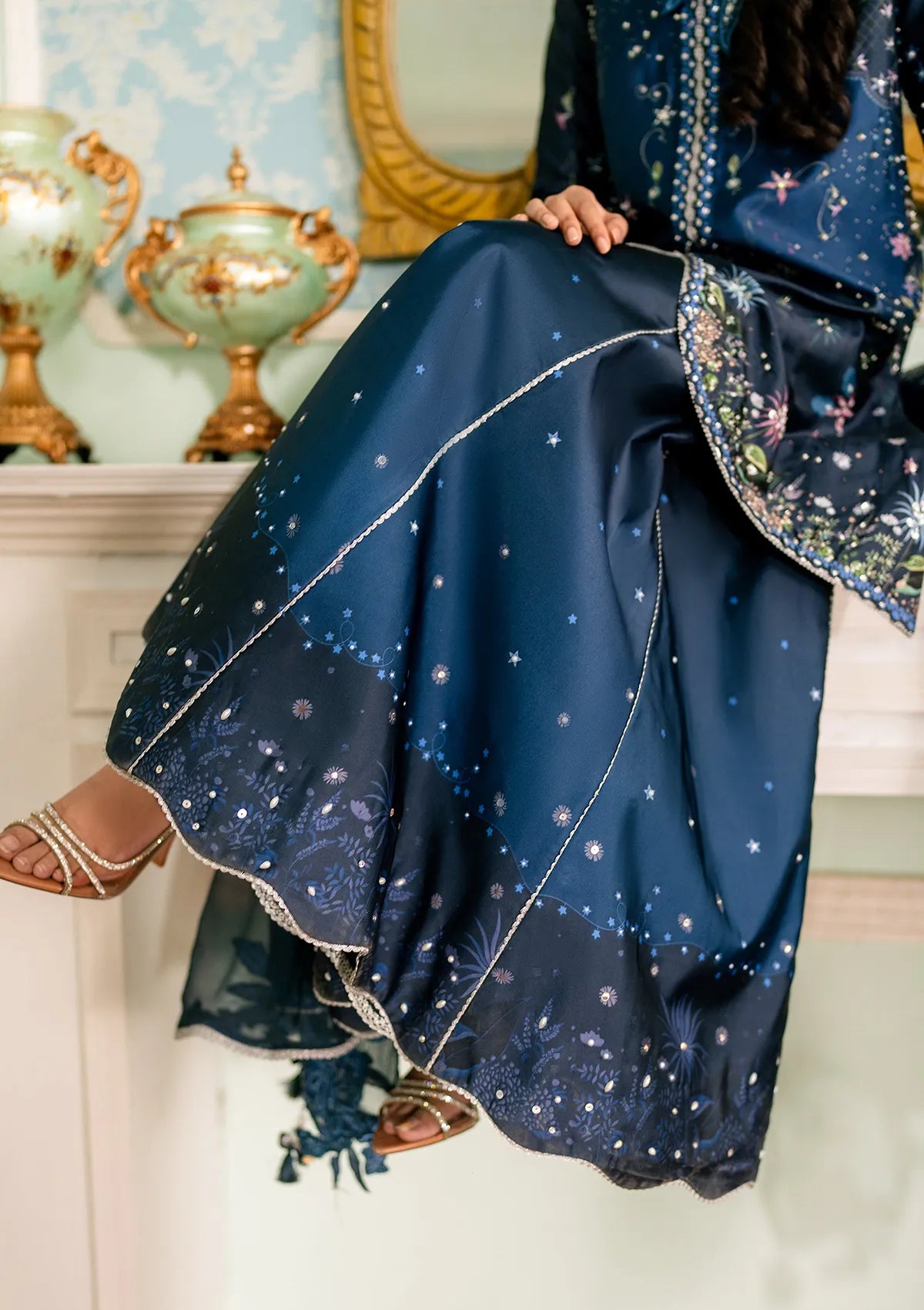 Qalamkar Luxe Silk'26 QSL-06 NERINA