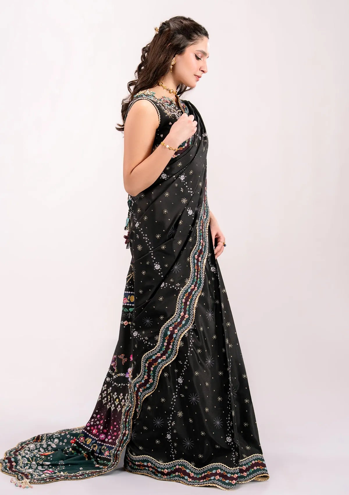 Qalamkar Luxe Silk'26 QSL-08 LINNEA