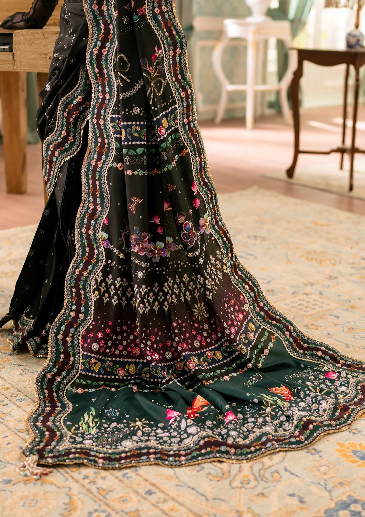 Qalamkar Luxe Silk'26 QSL-08 LINNEA