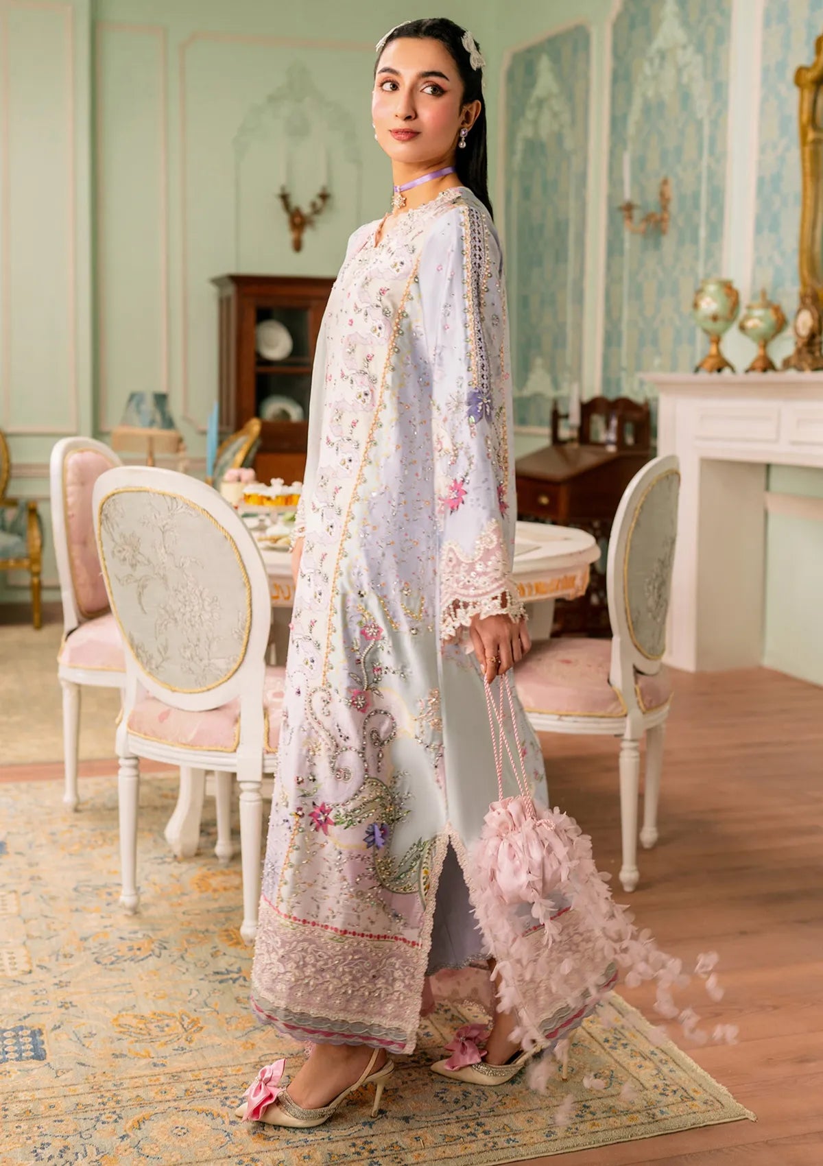 Qalamkar Luxe Silk'26 QSL-05 AKARI