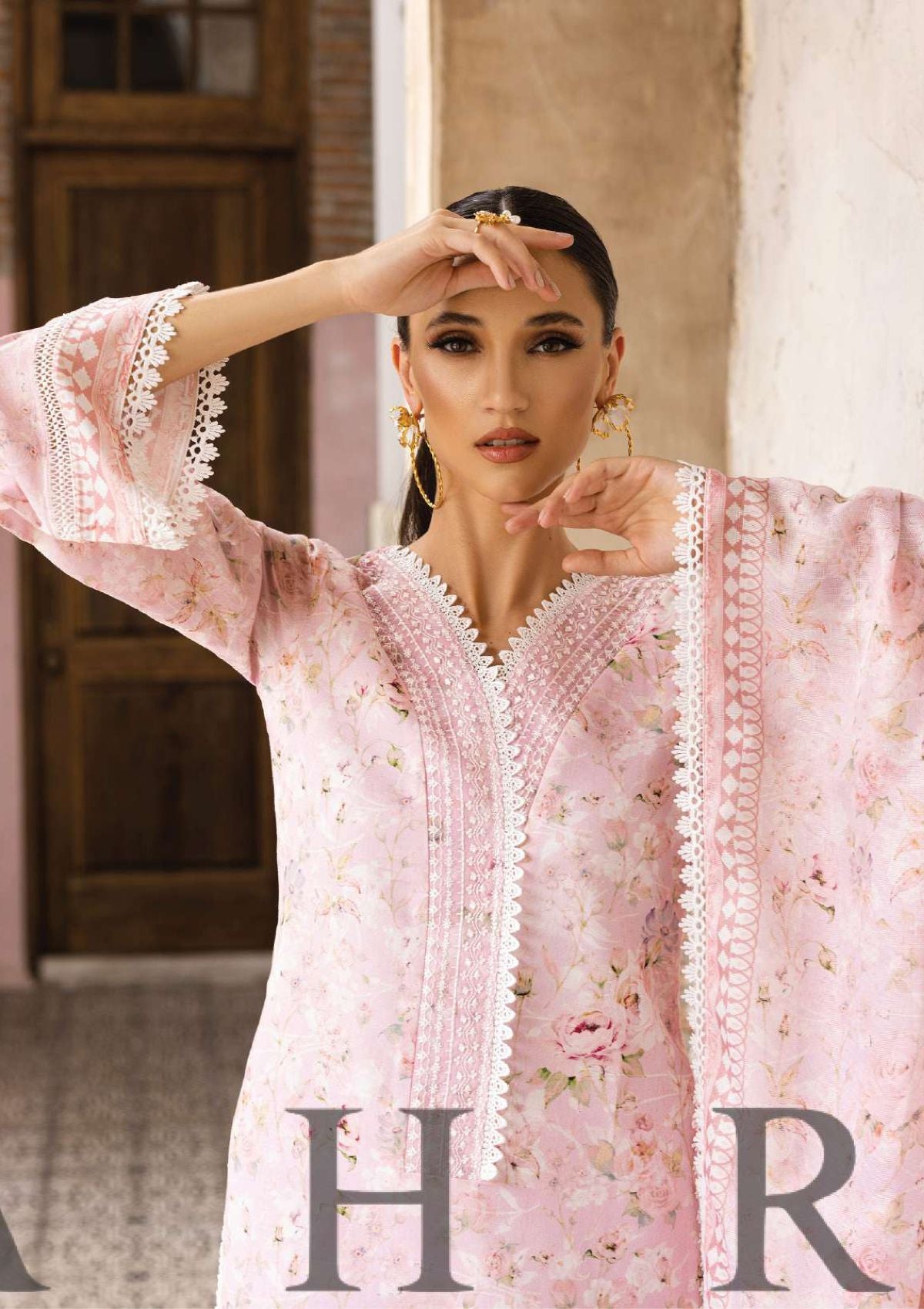 Zainab Chottani Tahra Lawn'23 D-3A - Mohsin Saeed Fabrics