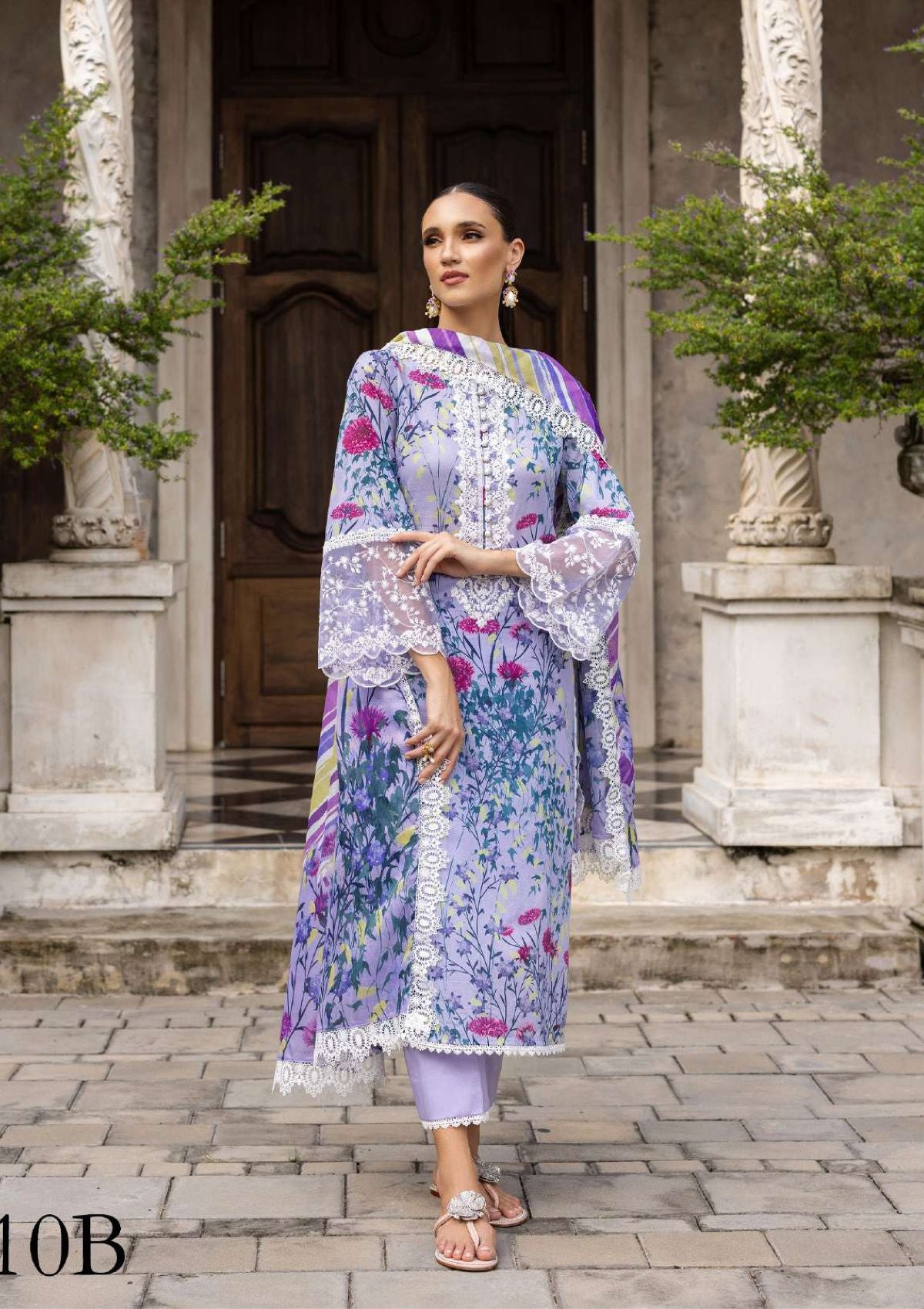 Zainab Chottani Tahra Lawn'23 D-10B - Mohsin Saeed Fabrics