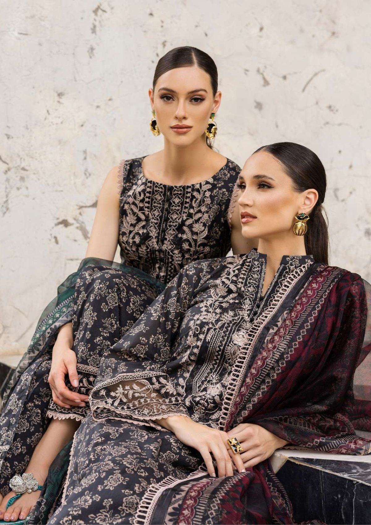 Zainab Chottani Tahra Lawn'23 D-6A - Mohsin Saeed Fabrics