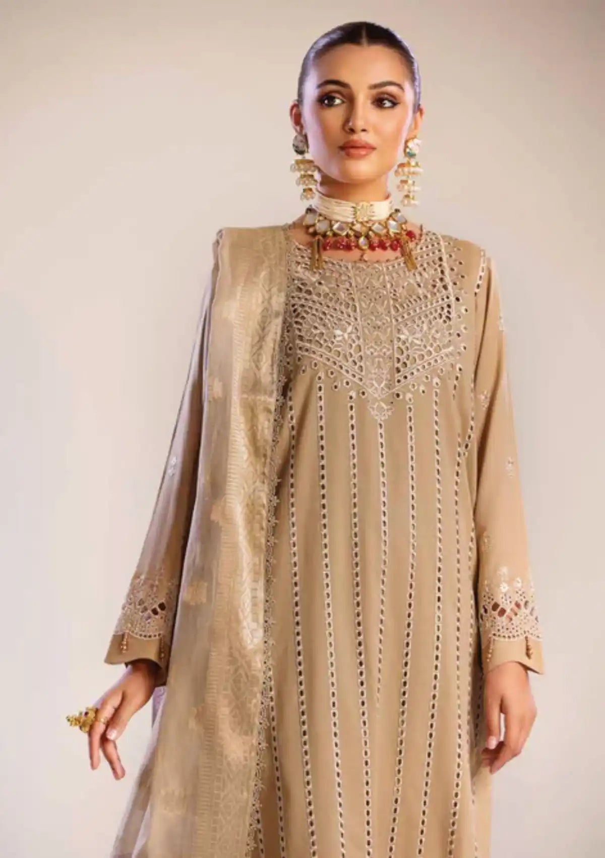 RA Tehzeeb Chikankari Lawn'24 TL-255 - Mohsin Saeed Fabrics
