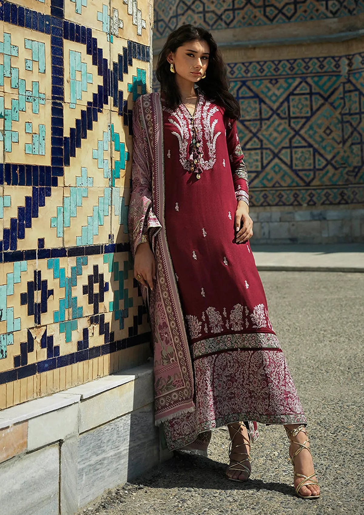 Mushq Broadway Winter'26 D-10 Timurid Rose