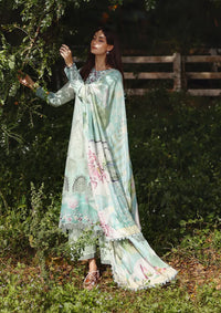 Mushq Solace Ombre Chikankari'26 D-08 Tranquil Muse
