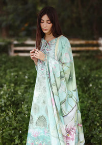 Mushq Solace Ombre Chikankari'26 D-08 Tranquil Muse
