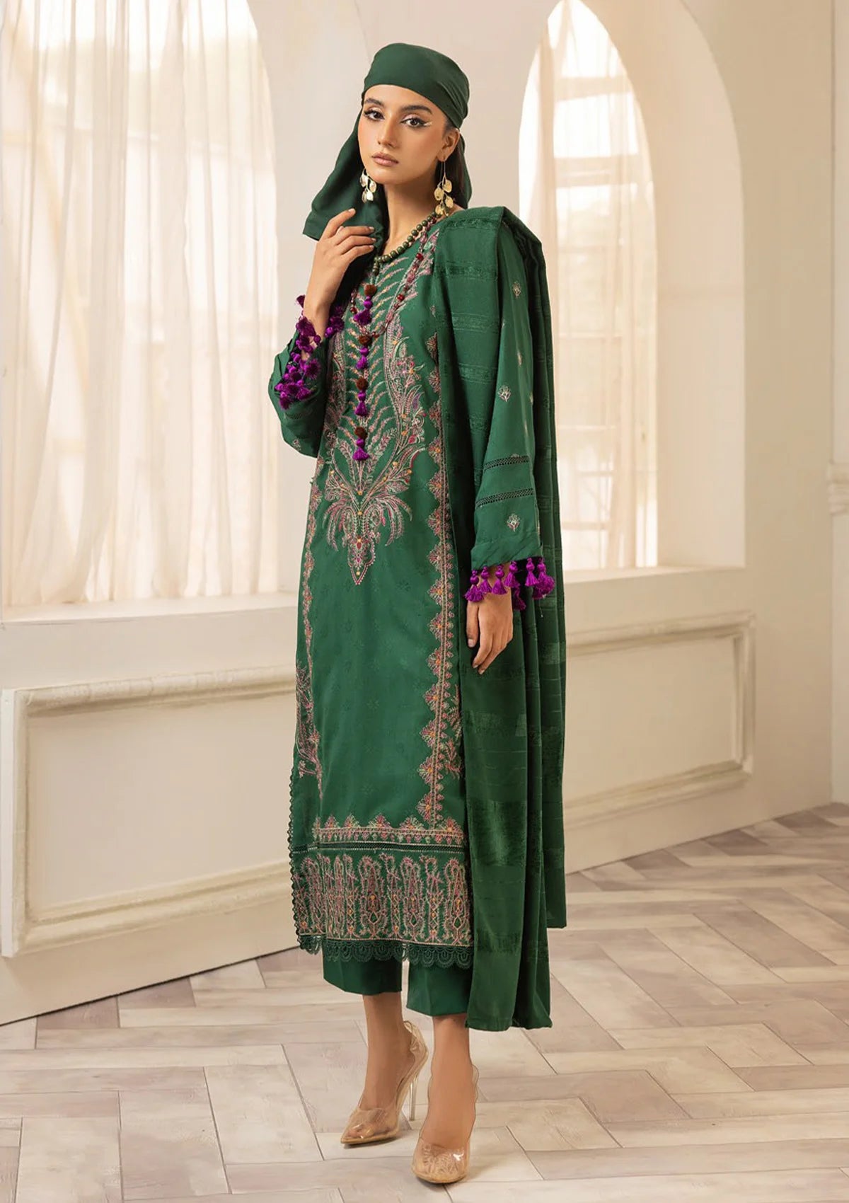 Umdah By KZ Emb Swiss Wool'24 D-04 – Mohsin Saeed Fabrics