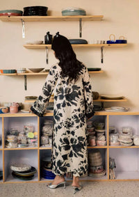 Nureh Ballerina Printed Chikankari Lawn'26 NU2-199