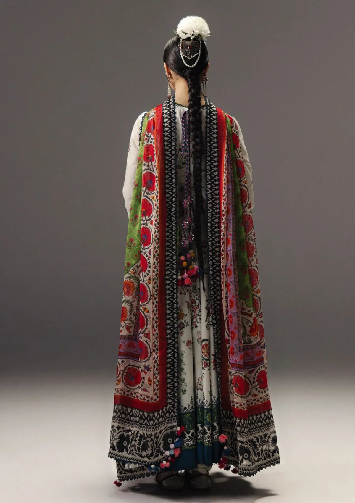 Zara Shahjahan Anarkali Lawn'26 D-10