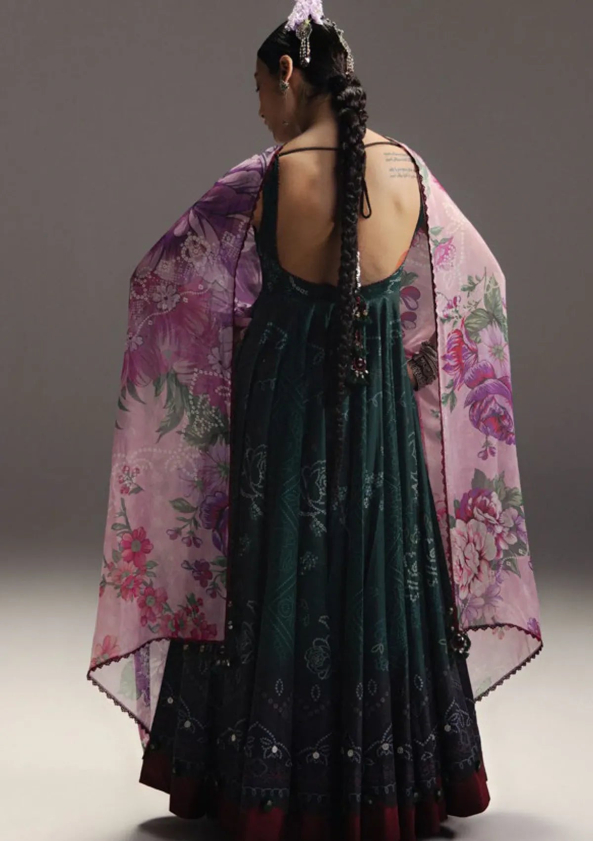 Zara Shahjahan Anarkali Lawn'26 D-04