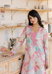 Nureh Ballerina Printed Chikankari Lawn'26 NU2-194