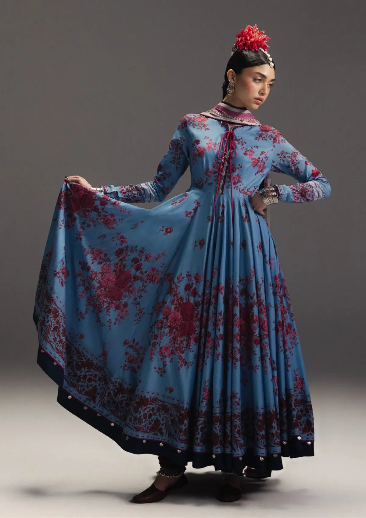 Zara Shahjahan Anarkali Lawn'26 D-02