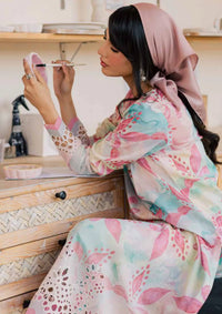 Nureh Ballerina Printed Chikankari Lawn'26 NU2-194