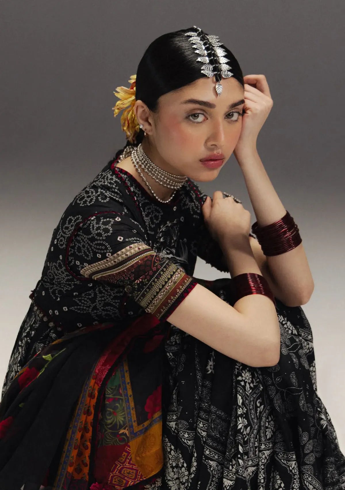 Zara Shahjahan Anarkali Lawn'26 D-01