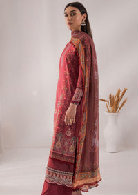 Shazme Nur Emb Prints Lawn'24 SH-05-DAHLIA - Mohsin Saeed Fabrics