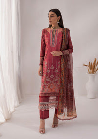 Shazme Nur Emb Prints Lawn'24 SH-05-DAHLIA