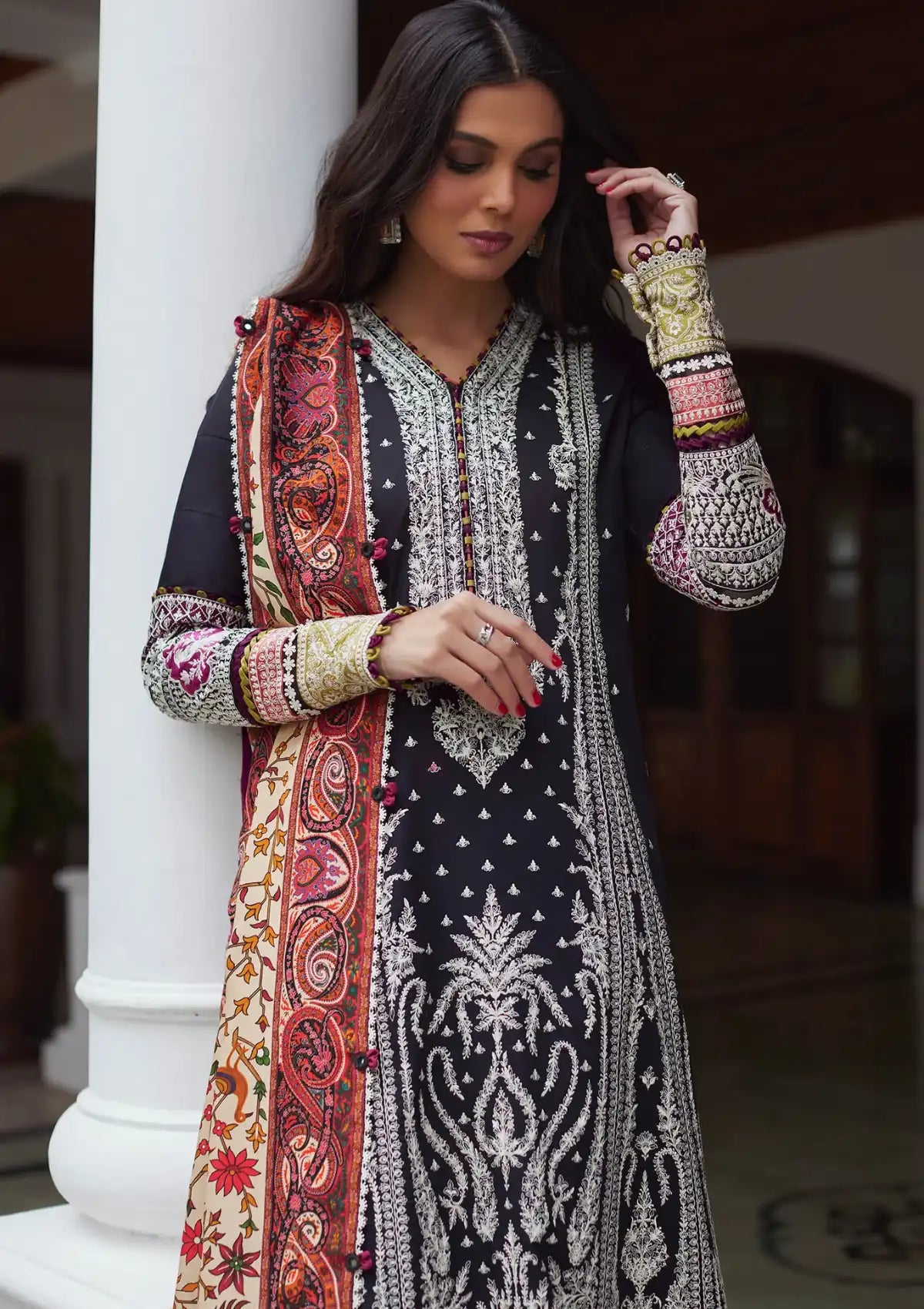Elan Lawn'24 SHERINE (EL-07 A) - Mohsin Saeed Fabrics