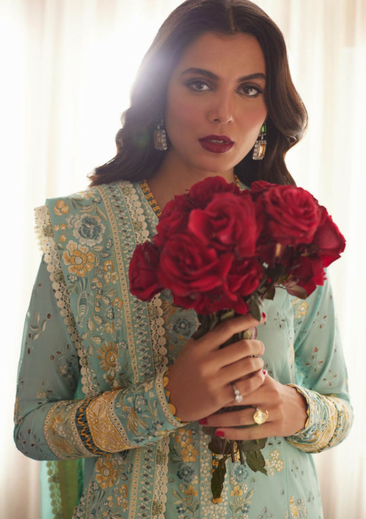 Elan Lawn'24 IVANA (EL-06 A) - Mohsin Saeed Fabrics