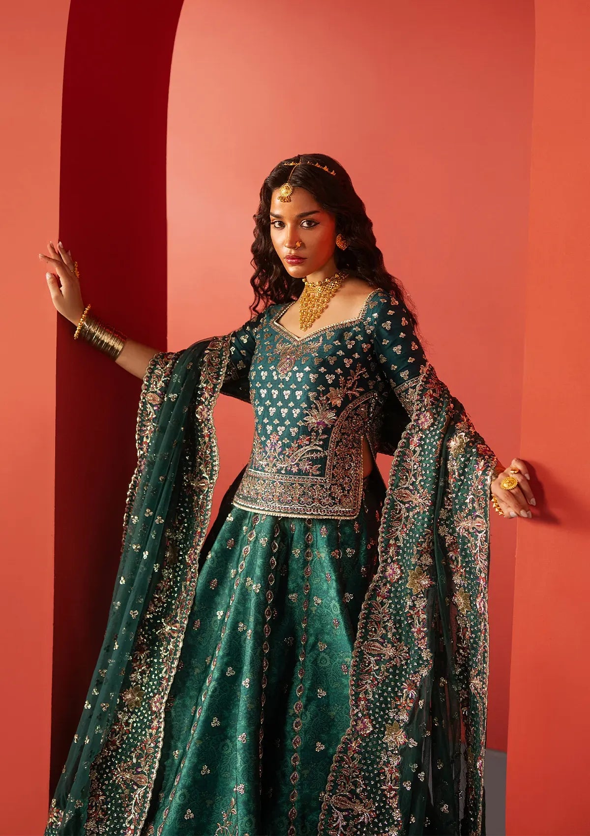 Afrozeh Divani Silk Edit'25 D-02 Afsar