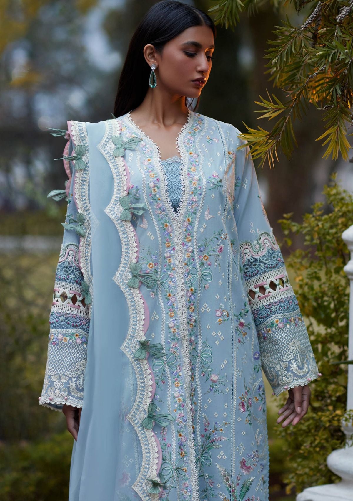 Elan Lawn'24 MIRZETA (EL-11 A) - Mohsin Saeed Fabrics