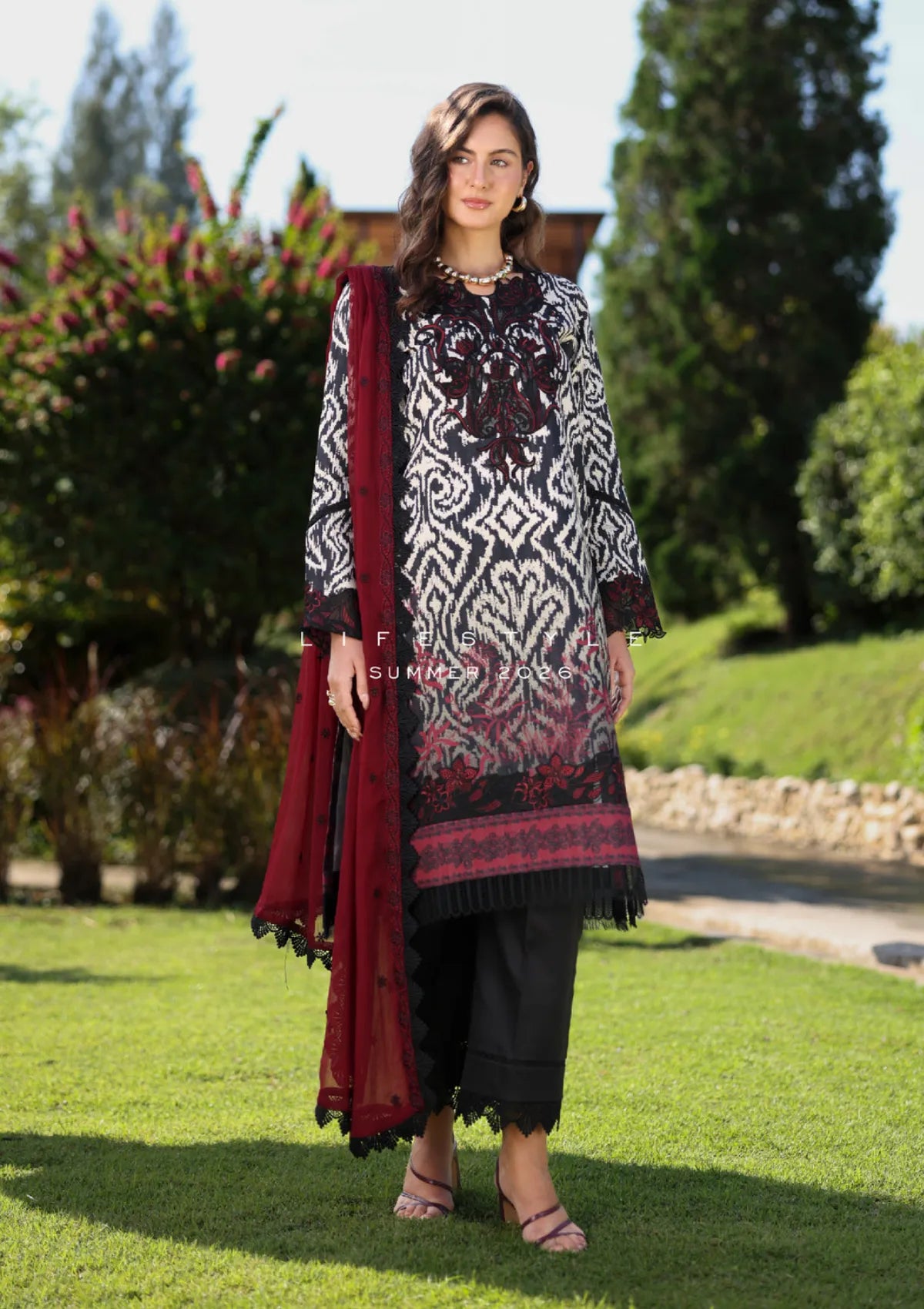 Rang Rasiya Lifestyle Lawn'26 -PEONY
