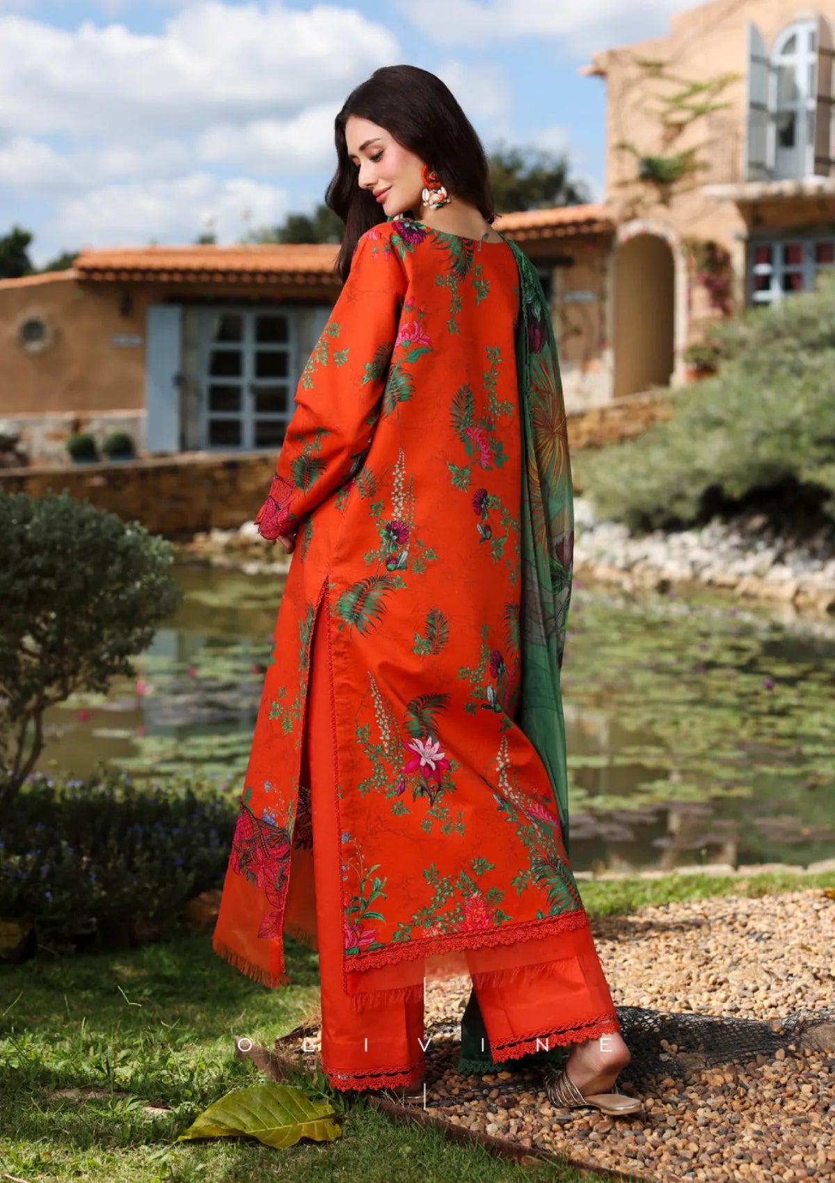Rang Rasiya Lifestyle Lawn'26 -OLIVINE