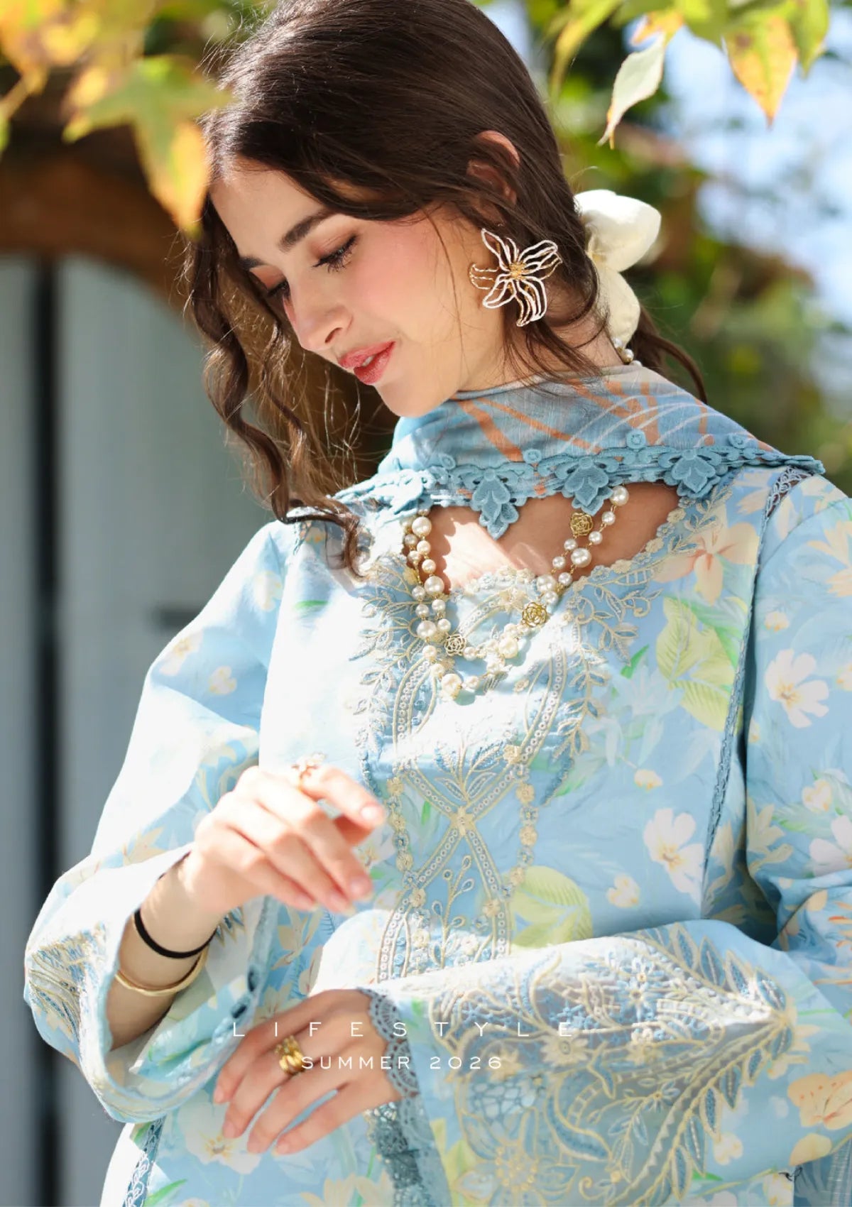 Rang Rasiya Lifestyle Lawn'26 -GARDENIA