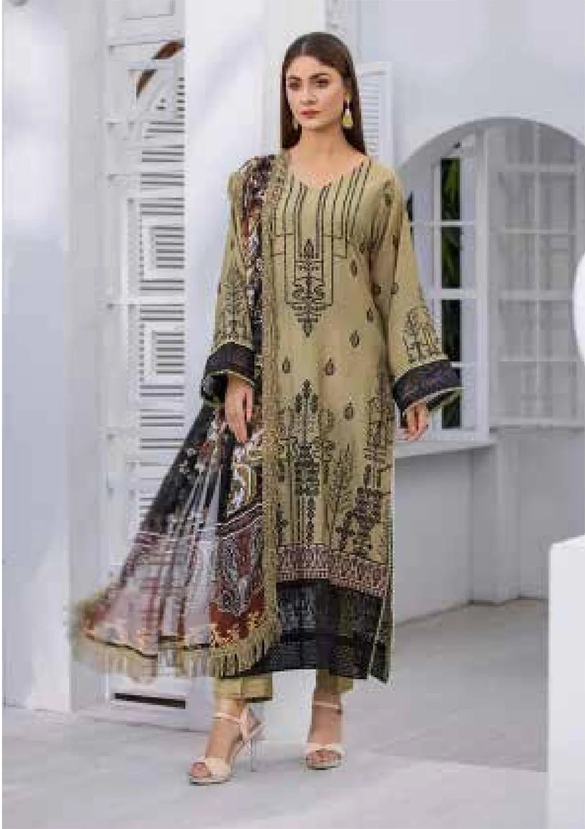 Kashish By Wania'23 Vol-01 WP-302 - Mohsin Saeed Fabrics