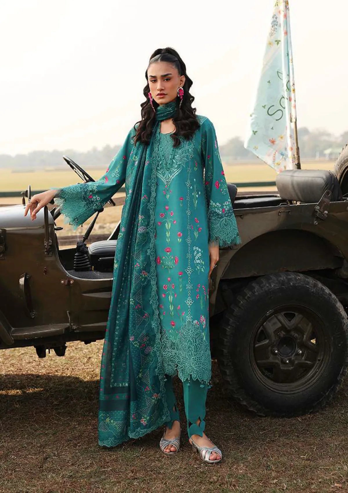 Sardinia Festive Lawn'26 D-11 TEALWOOD