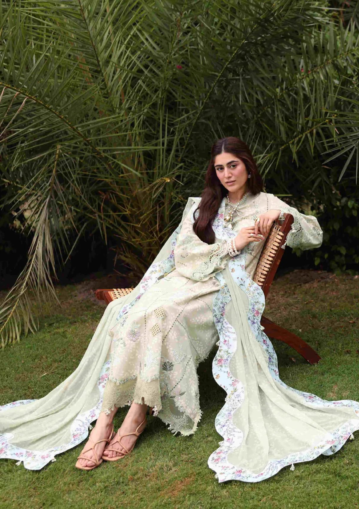 Sardinia Emb Lawn Eid Edit'26 D-1707 Monsoon Sage