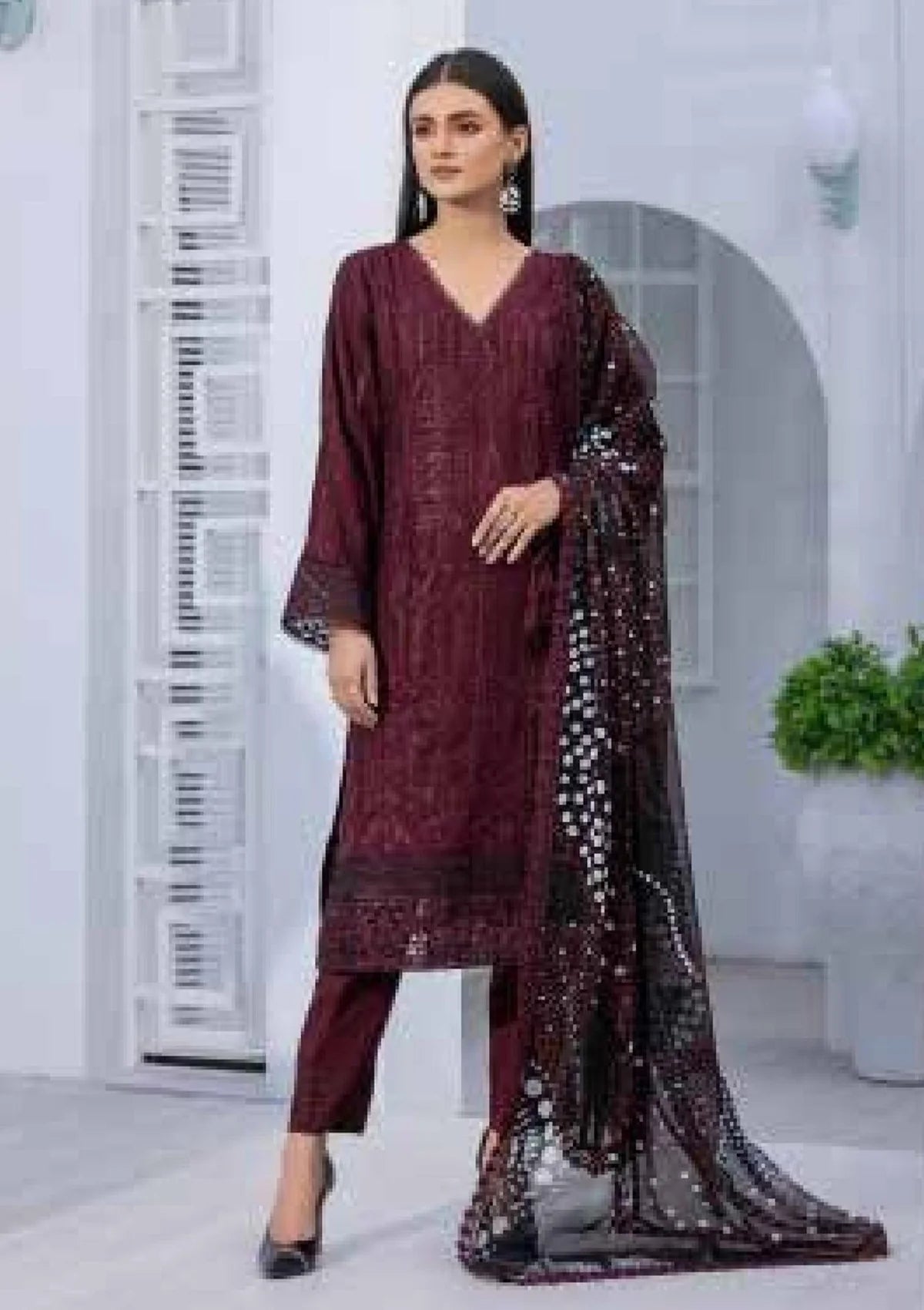 Kashish By Wania'23 Vol-01 WP-303 - Mohsin Saeed Fabrics