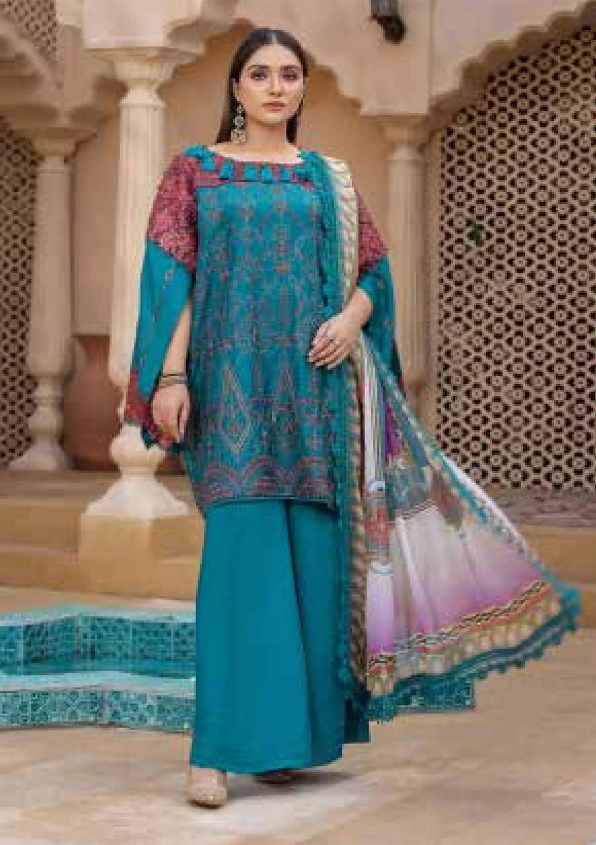 Kashish By Wania'23 Vol-01 WP-305 - Mohsin Saeed Fabrics