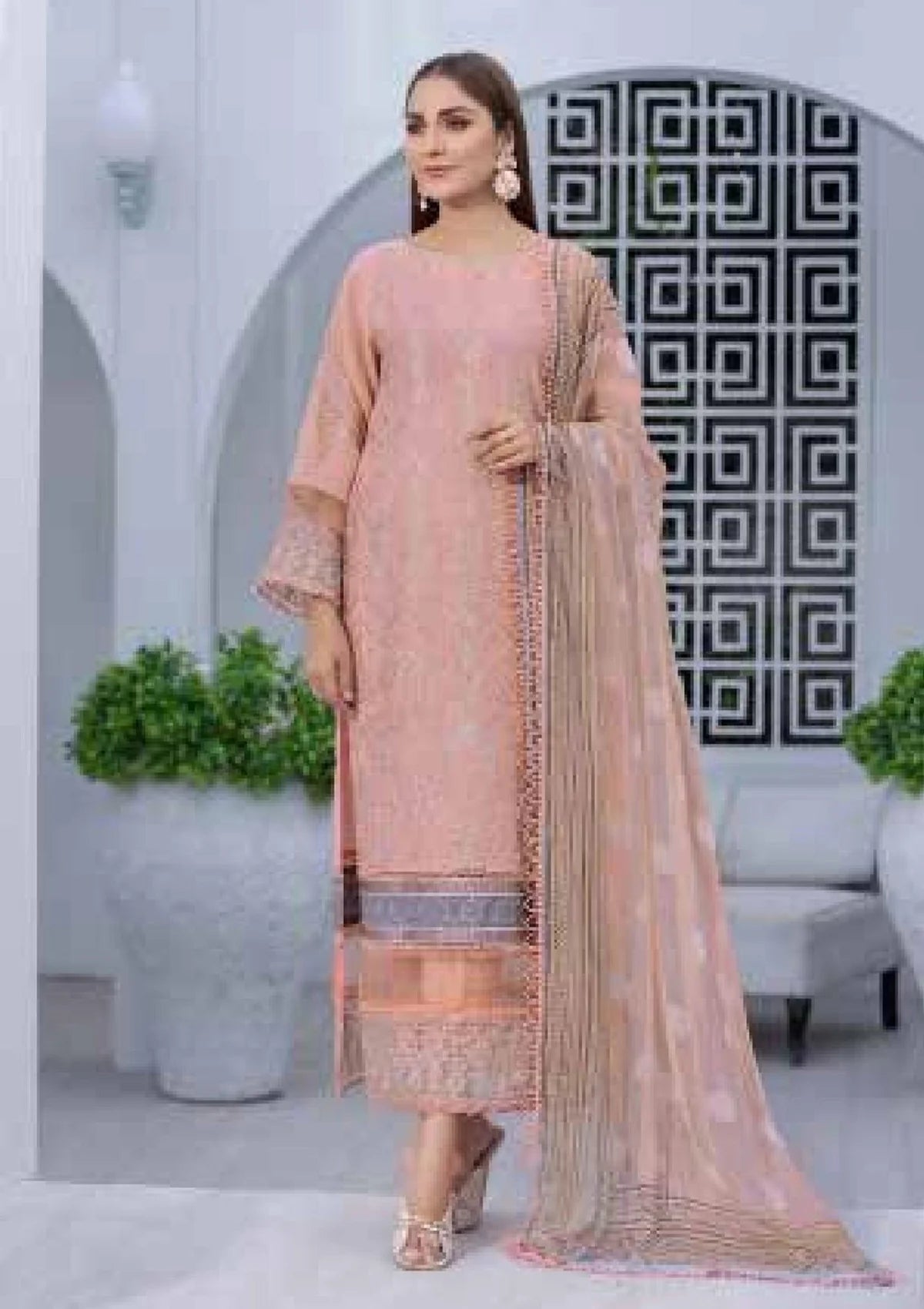 Kashish By Wania'23 Vol-01 WP-306 - Mohsin Saeed Fabrics
