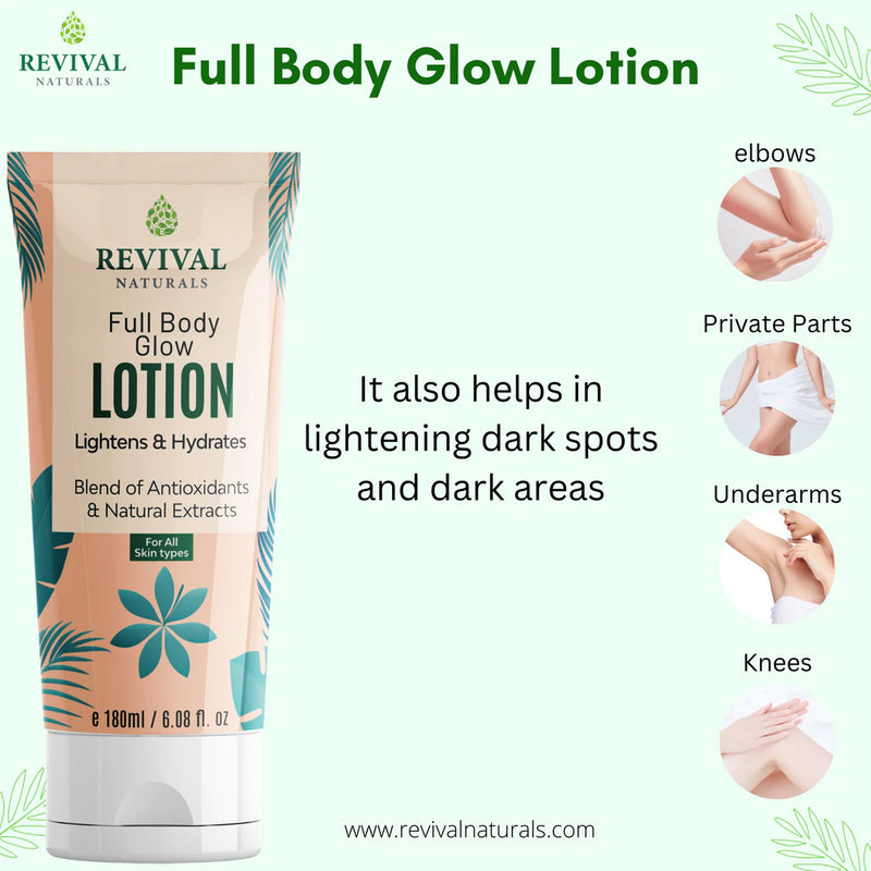 Full Body Glow Lotion (Lightens & Hydrates)