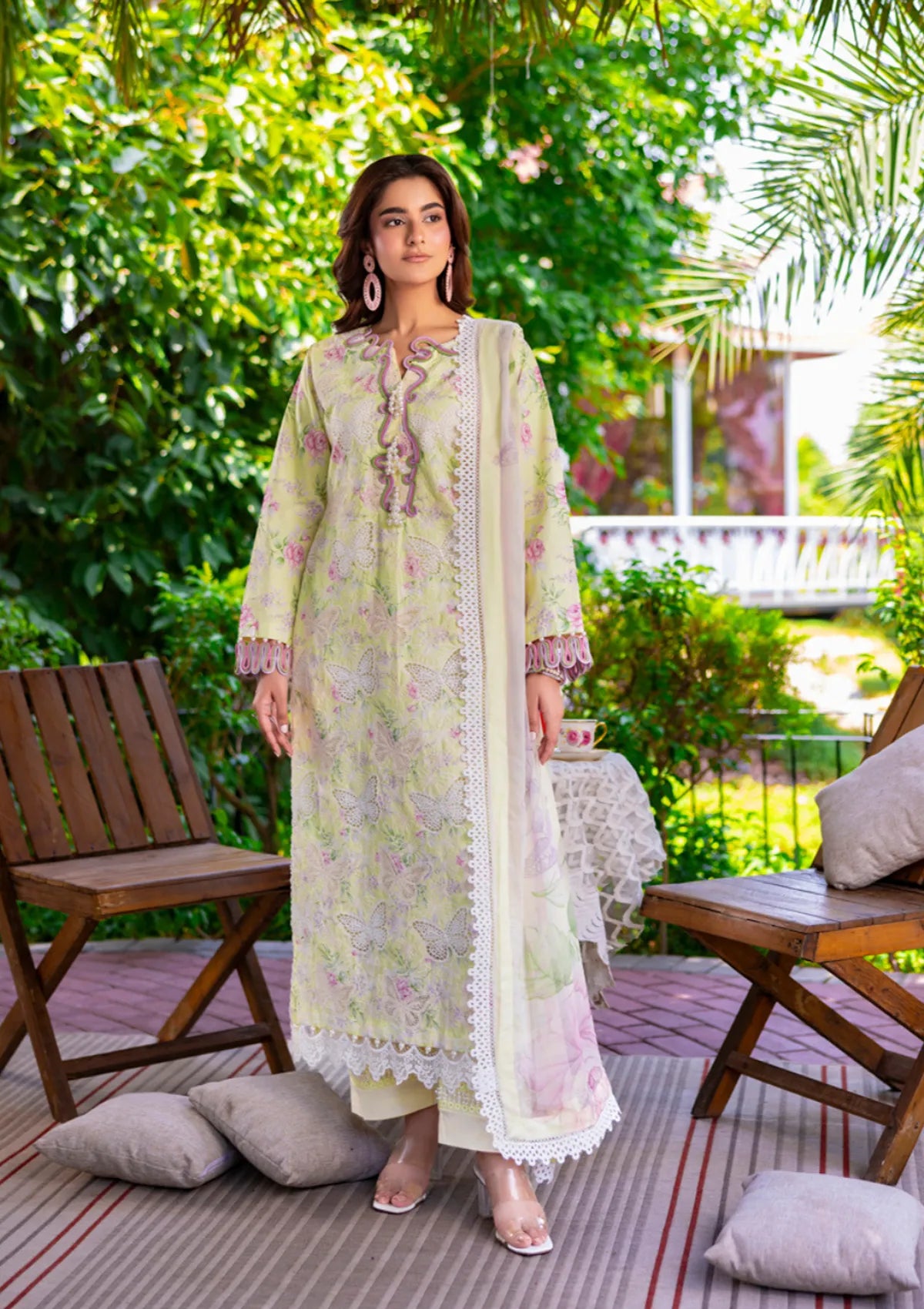 Eshaisha Printed & Emb Lawn Vol-3'26 EA-5590