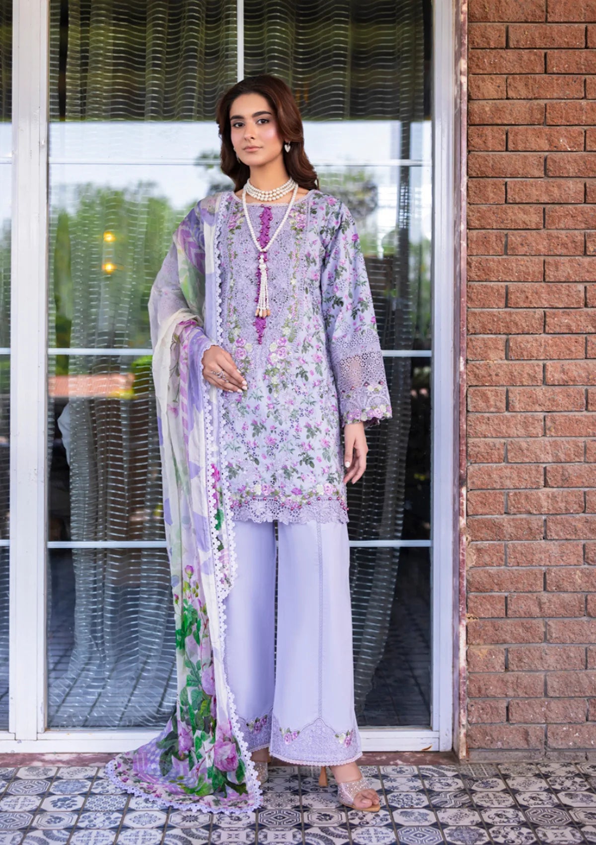 Eshaisha Printed & Emb Lawn Vol-3'26 EA-5596