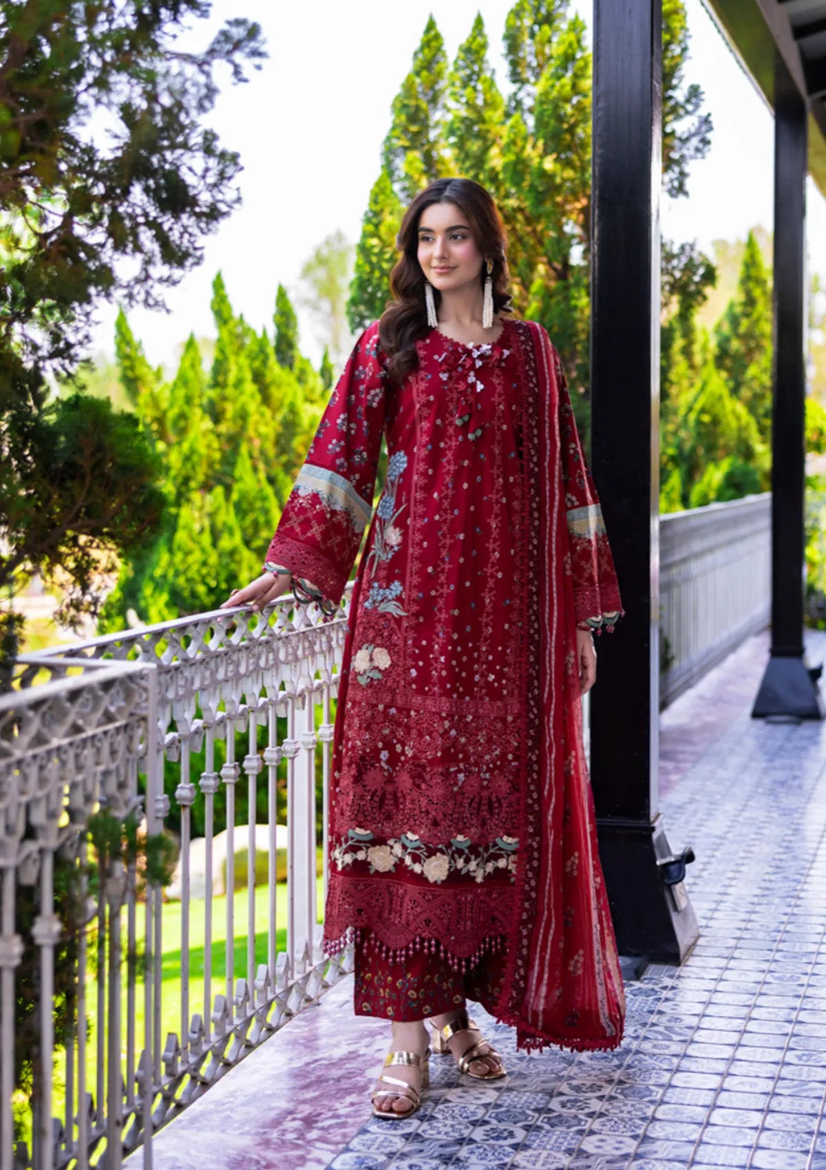 Eshaisha Printed & Emb Lawn Vol-3'26 EA-5602